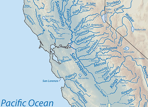 Central California Rivers Image